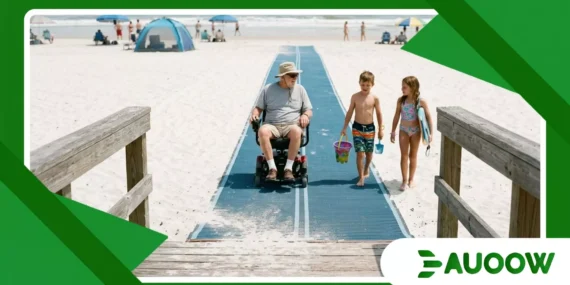 How beach access mats improve seaside visits for wheelchair users